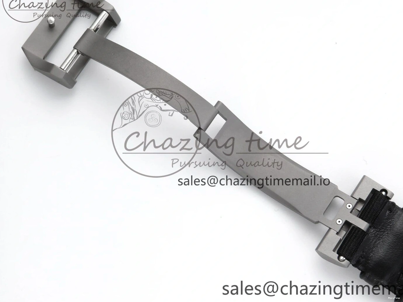 MIROTIME 1229 Durable Pilot Top Gun IW326901 M+F 1:1 Best Edition Black Dial on Black Nylon Strap MY 7003